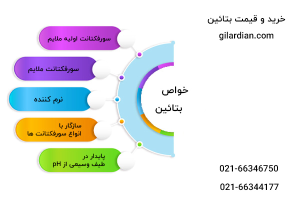 خرید کوکامیدوپروپیل بتائین (بتایین) - گیلاردیان